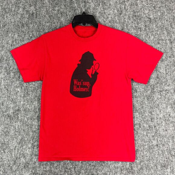 Comedy‎ Mystery Theater Shirt Small Mens Sherlock Holmes Charleston Carolina - Picture 2 of 8